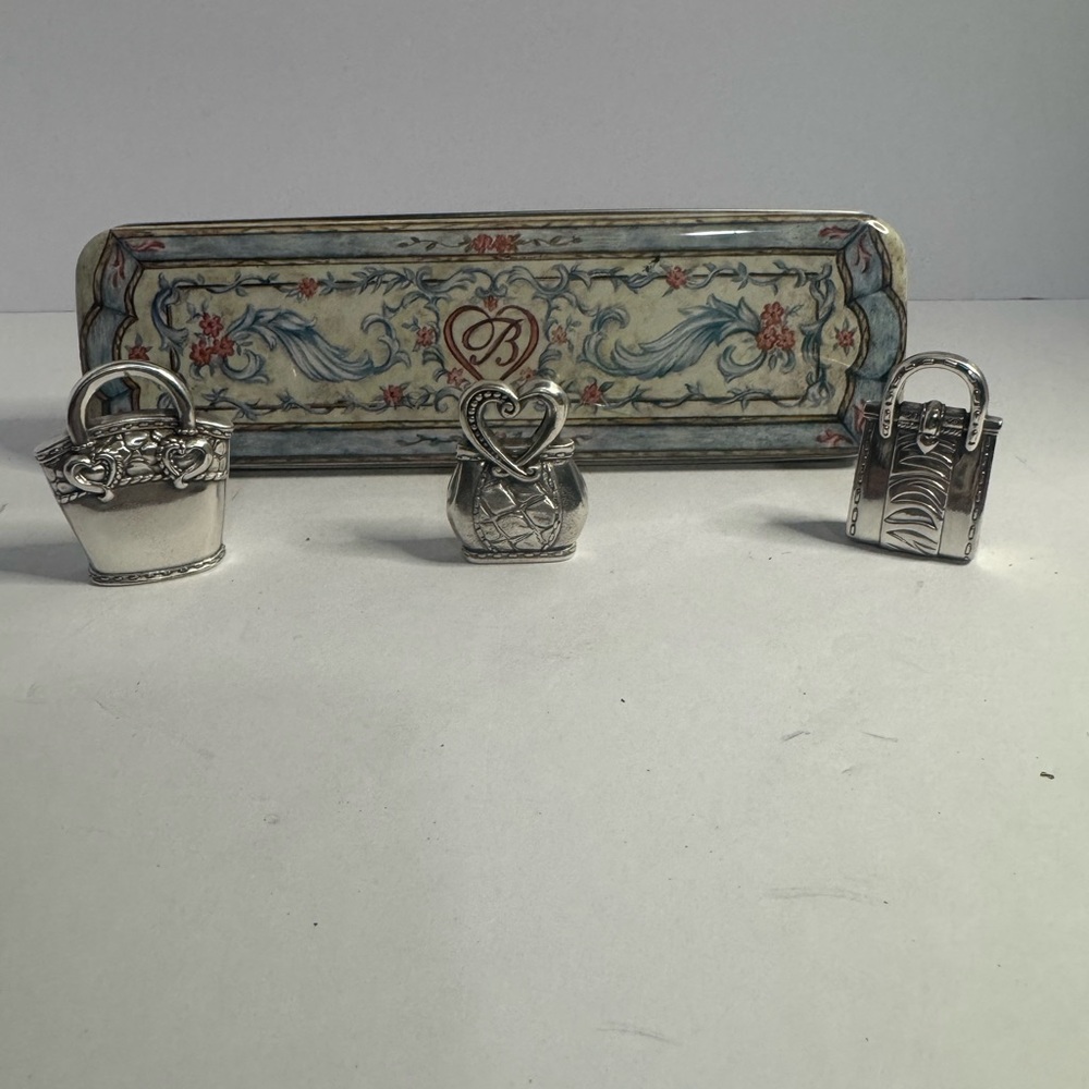 Brighton trinkets with Brighton box (missing one purse)